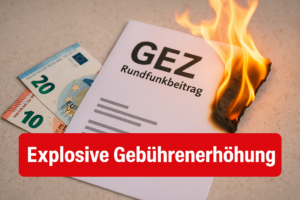 GEZ-Wahnsinn: Gebühren steigen drastisch – Millionen Haushalte zahlen drauf!
