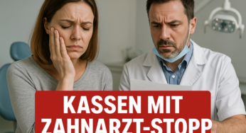 Zahnarzt-Schock: Krankenkassen stellen Zahlungen ein – Was Patienten jetzt erwartet!