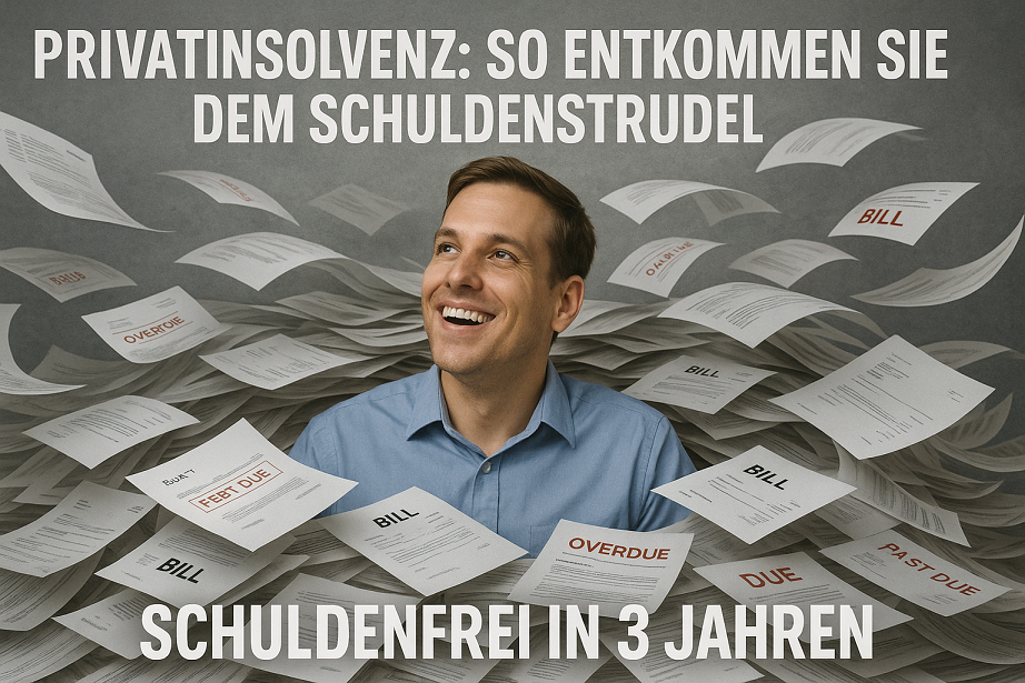 Privatinsolvenz: So entkommen Sie dem Schuldenstrudel – Schuldenfrei in 3 Jahren