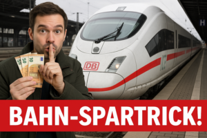 Geheimer Spartrick enthüllt: So fahren Sie mit der Deutschen Bahn für einen Bruchteil des Preises!