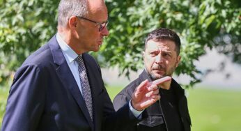 Selenskyj und Merz besprechen Treffen mit Trump